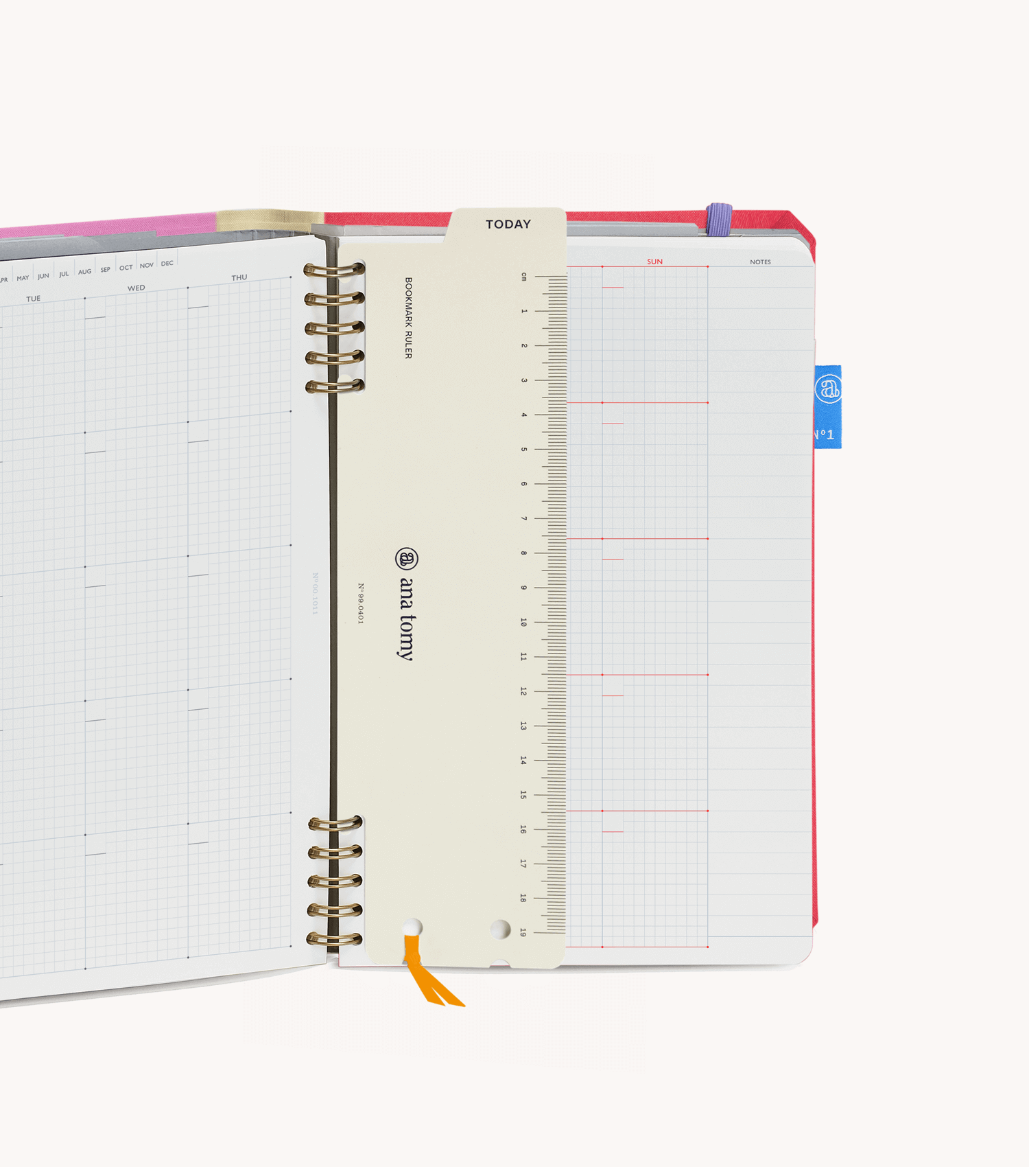Rosie Pink 'Sticker Collector'—A5s Wirebound