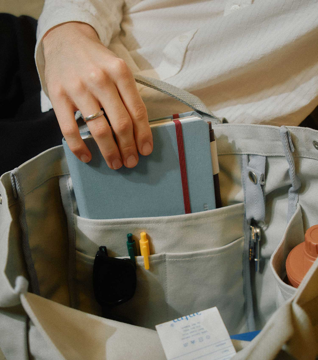 Mist—Library Tote – Ana Tomy Philippines