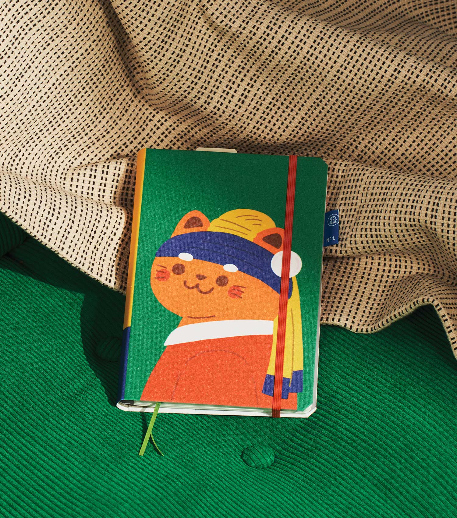 secondfloorneko 'Cat With The Pearl Earring'—A5s Wirebound 2.0